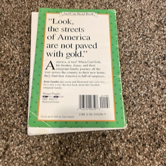 The Long Way, Westward book written by Joan Sandin - Picture 2 of 4